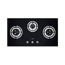 BOSCH SERIE 6 TEMPERED GLASS GAS HOB (92CM) (BLACK) PBD9331SG