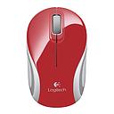 LOGITECH WIRELESS MINI MOUSE M187 (RED) 910-002742