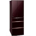 MITSUBISHI FOLIO 6 DR BOTTOM MOUNT FREEZER REFRIGERATOR (GROSS 605L) (GLASS BROWN) MR-WX61Z