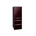 MITSUBISHI FOLIO 6 DR BOTTOM MOUNT FREEZER REFRIGERATOR (GROSS 525L) (GLASS DARK BROWN) MR-WX53Z