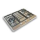 TECNO 3 GAS BURNER COOKER HOB (70CM) (STAINLESS STEEL) TZ 703TRSV
