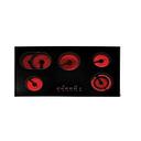 TURBO IMMAGINARIO 5 ZONE CERAMIC HOB W TOUCH CONTROL (90CM) T90EOSS