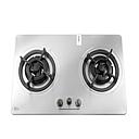 TURBO 2 BURNER BUILT IN HOB (75CM) (STAINLESS STEEL) T7529SS