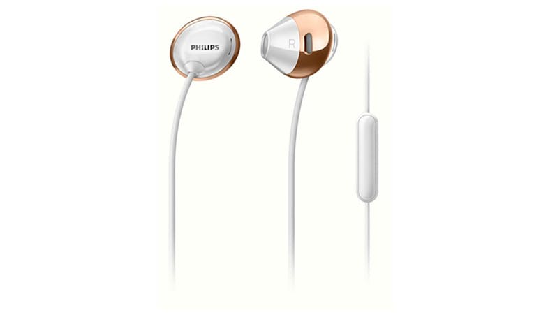 PHILIPS FLITE HEADPHONES W MIC (WHITE) SHE4205WT/00