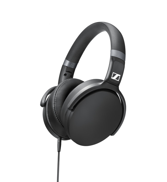 SENNHEISER OVER EAR HEADPHONES W MIC (BLACK) HD 4.30G