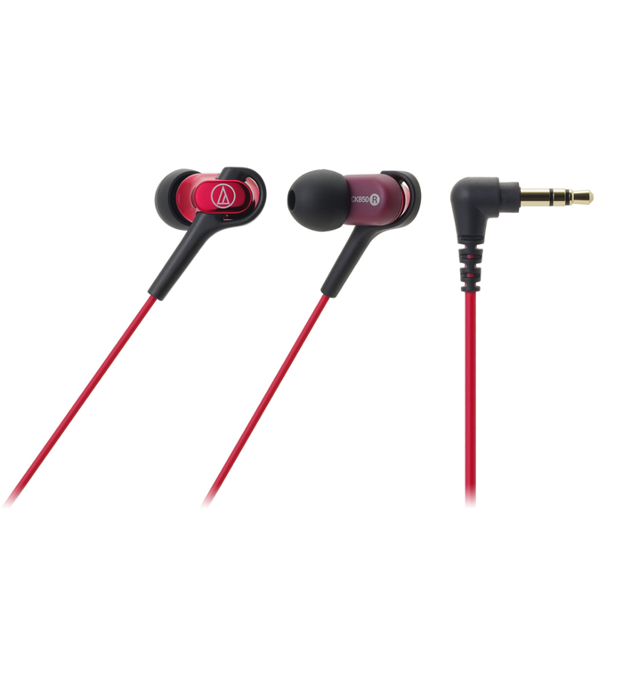 AUDIO-TECHNICA BALANCED ARMATURE DRIVER EARPHONES (RED) ATH-CKB50RD