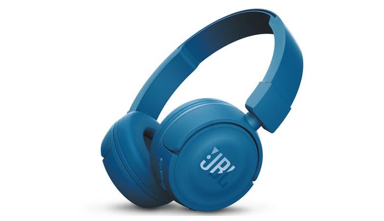 JBL WIRELESS ON EAR HEADPHONES (BLUE) T450BT