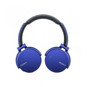 SONY XB650BT WIRELESS HEADPHONE (BLUE) MDR-XB650BT