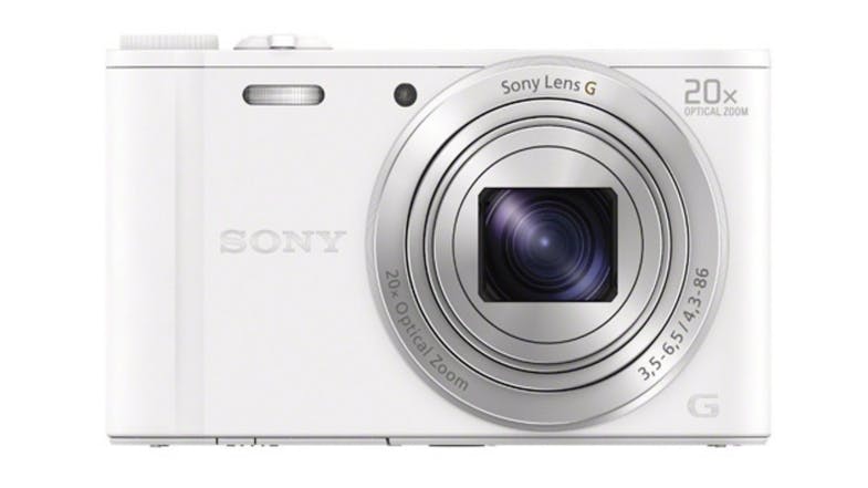 SONY CYBERSHOT 18.2MP DIGITAL CAMERA (WHITE) DSC-WX350WH