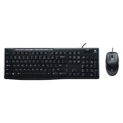 LOGITECH MK200 MEDIA COMBO (BLACK) 920-002693