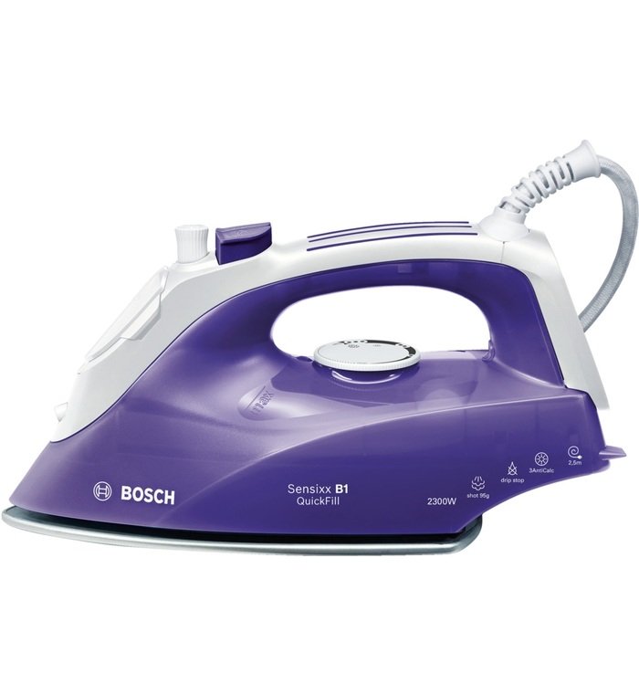 BOSCH STEAM IRON (2300W) (WHITE / BULE) TDA2651GB