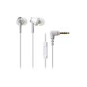 AUDIO-TECHNICA IN-EAR W MIC (WHITE) ATH-CK330ISWH