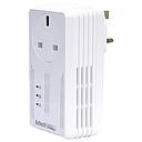 AZTECH HOMEPLUG AV 500MBPS ETHERNET ADAPTER W PASS THROUGH HL117EP