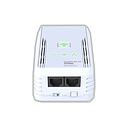 AZTECH HOMEPLUG AV 500MBPS ETHERNET ADAPTER W 300MBPS WIRELESS N DUAL-BAND EXTENDER HL117EW