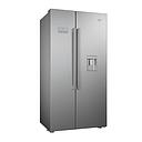 BEKO 2 DR SIDE BY SIDE REFRIGERATOR (GROSS 630L) (STAINLESS STEEL) ASD241S