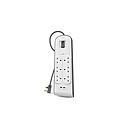 BELKIN 6 OUTLETS 2M STRIP WITH 2 USB PORTS BSV604SA2M