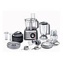 BOSCH FOOD PROCESSOR (1250W) (COOL GREY / BRUSHED STAINLESS STEEL) MCM68861GB