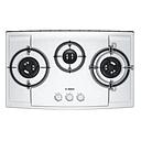 BOSCH SERIE 4 3 BURNER GAS HOB (76CM) (STAINLESS STEEL) PBD7351SG