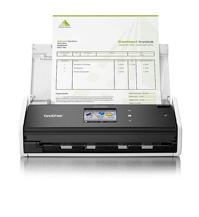 BROTHER WIRELESS PORTABLE SCANNER (WHITE) ADS-1600W