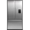 FISHER & PAYKEL ACTIVESMART 3 DR FRENCH DOOR AMERICAN STYLE W ICE & WATER (GROSS 610L) RF610ADUSX4