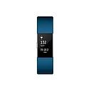 FITBIT CHARGE 2 FITNESS WRISTBAND LARGE (BLUE / SILVER) FB407SBUL