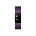 FITBIT CHARGE 2 FITNESS WRISTBAND LARGE (PLUM / SILVER) FB407SPML