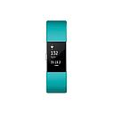 FITBIT CHARGE 2 FITNESS WRISTBAND LARGE (TEAL / SILVER) FB407STEL