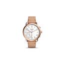 FOSSIL Q TAILOR HYBRID LEATHER SMARTWATCH (LIGHT BROWN) FTW1129