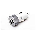 GP DUAL USB CAR CHARGER 4.8A (WHITE) GPACECC41001