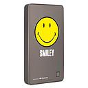 GP GUN METAL SMILEY FACE SERIES 5200MAH POWERBANK GPACC352P012