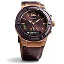 GUESS CONNECT GENTS WATCH 45MM (BROWN ROSE GOLD) C0001G2
