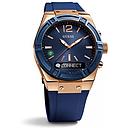 GUESS CONNECT LADIES WATCH 41MM (BLUE ROSE GOLD) C0002M1
