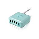 HOTWAY PROBOX 5-PORT USB CHARGER WITH QUICK CHARGE 2.0 - BLUE HA2-50U5Q-PB