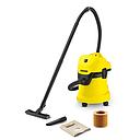 KARCHER MULTI PURPOSE WET N DRY VACUUM CLEANER (YELLOW / BLACK) WD 3