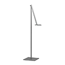 KONCEPT MOSSO PRO LED FLOOR LAMP (SILVER) AR2001-SIL-FLR