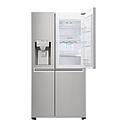 LG 4 DR SIDE BY SIDE DOOR REFRIGERATOR (PLATINUM SILVER) GS-L6012PZ