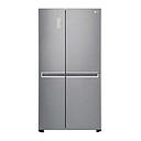 LG 4 DR SIDE BY SIDE DOOR FREEZER REFRIGERATOR (NOBLE STEEL) GS-M6262NS