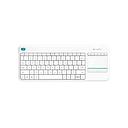 LOGITECH WIRELESS TOUCH KEYBOARD K400 PLUS (WHITE) 920-007166