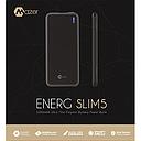 MAZER 5000MAH ENERG SLIM CHARGING (BLACK) M-EGALU5-BK