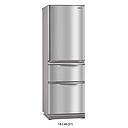 MITSUBISHI 3 DR TOP MOUNT FREEZER REFRIGERATOR (GROSS 402L) (SILVER) MR-CX46