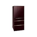 MITSUBISHI FOLIO 6 DR BOTTOM MOUNT FREEZER REFRIGERATOR (GROSS 705L) (GLASS DARK BROWN) MR-WX71Y