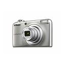 NIKON A10 16.1MP DIGITAL CAMERA W NIKKOR LENS N 5X OPTICAL ZOOM (SILVER)