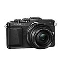 OLYMPUS PEN LITE E-PL7 16MP INTERCHANGEABLE LENS CAMERA (BLACK)
