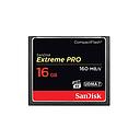 SANDISK EXTREME PRO COMPACT FLASH MEMORY CARD (16GB) (160MB/S) SDCFXPS-016G-X46