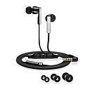 SENNHEISER IN EAR EARPHONES W MIC (BLACK) CX 5.00G