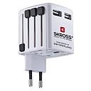 SKROSS USB CHARGER EURO 1302420 WHITE