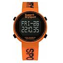 SUPERDRY SYG203O DIGI PEDOMETER WATCH ORANGE BLACK