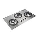 TECNO 3 BURNER BUILT IN GAS HOB (STAINLESS STEEL) SR 88