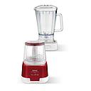 TEFAL MOULINETTE XXL BLENDER W CHOPPER (1000W) (RED RUBY) MF805