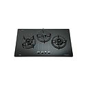 TURBO INCANTO 3 BURNER BUILT IN GAS HOB (87CM) (BLACK) T7933GV-BK